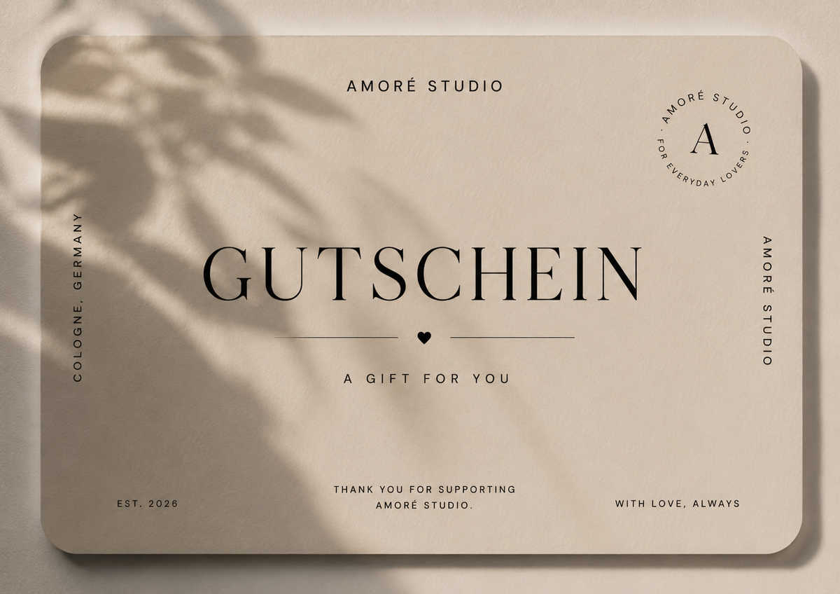 Amoré Studio Gutscheinkarten